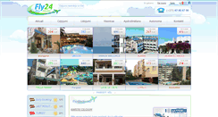 Desktop Screenshot of fly24.lv