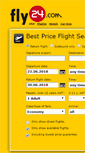 Mobile Screenshot of fly24.com